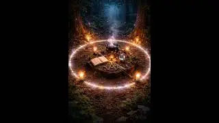 🌙🕯️✨ Совет ведьмы: Как создавать ритуальные круги и работать в них💫✨🕯️