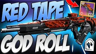 Red Tape Is Kinda Great (PvE God Roll) | Destiny 2 Revenant