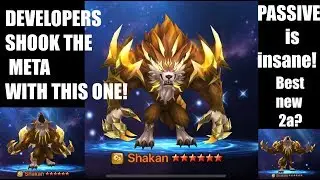 summoners war: Wind werewolf, SHAKAN! Second awakening TEST! INSANE RESULTS!