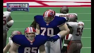 NFL 2K1 Sega Dreamcast (Buffalo Bills vs Tampa Bay Buccaneers)