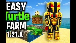 🐢 EASY Turtle Farm in Minecraft 1.21.X &ndash; Unlimited Scutes & Eggs!