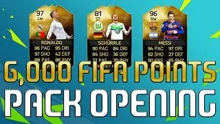 EA ARE AMAZING!!! 6,000 FIFA Points Pack Opening!!! FIFA 16