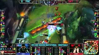 Huni 2vs1 Faker and MaRin - League of Legends