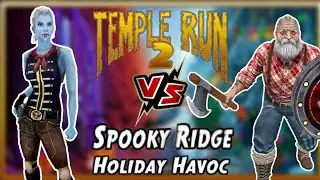 Scarlett Fox Bat VS Sigur Frostbeard Lumberjack Spooky Ridge Temple Run 2