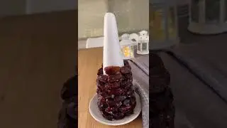 Date palm tree for #iftar! A cute, fun and easy way to serve your #dates to break fast. #ramadan