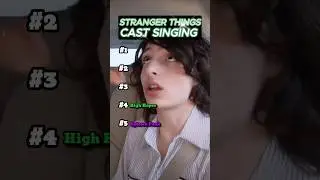Stranger things cast singing together #strangerthings #singers #singing