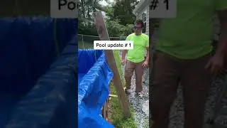 Building a Massive Backyard Pool  Update #1