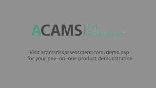 ACAMS  - Balancing Customer Risk Management with Your Institution's Risk Appetite