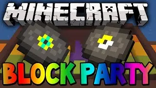 Minecraft BLOCK PARTY Minigame HiveMC Server (Let's Party!) 2021 | Interesting Games Gameplays