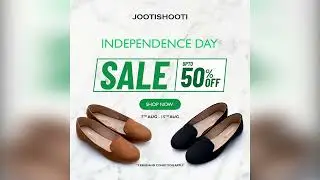 Independence Day Sale - 11 to 15 August - Upto 50% OFF - JootiShooti