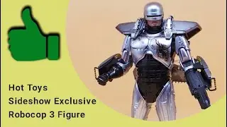 Hot Toys Sideshow Exclusive MMS 669d49 Robocop Movie 3 Figure Review
