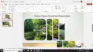 Nature Theme Morph Animated Professional Slide | PowerPoint Creativity | Slide 26 | #1000subscriber