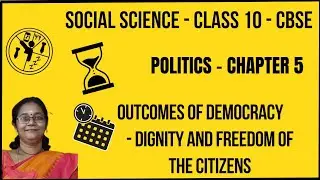Outcomes of Democracy  - Dignity and freedom of the Citizens @SocialwithACR