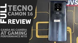 Tecno Camon 16 Full Review - Filipino | Camera Samples | Battery Test | Benchmark Test |