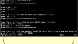 07  Unix Shell Scripting Tutorial   Text Processing Part 5