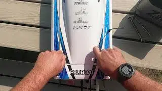 Pro Boat sonicwake  (rc Boat Bitz rudder and 4814 prop)