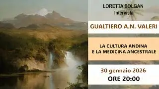 Prof. Gualtiero A.N. Valeri – La cultura Andina e la Medicina Ancestrale - Intervista L. Bolgan