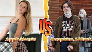 Apple Martin VS Seraphina Affleck (Ben Affleck's Daughter) Transformation ★ From 00 To Now