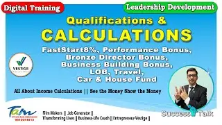 Vestige : Qualifications & Calculations|| #Atamnirbhar Success Plan || See the Money Show the Money