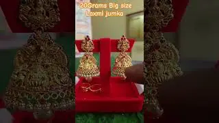 Laxmi jumka 20 grams Big size Nakshi work pearls jumka