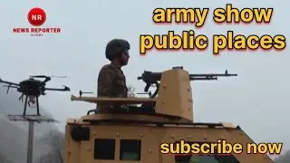 Army show  public places jaipur first time indain army history! #rajasthanpride #modi 