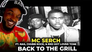 🎵 MC Serch ft. Nas, Chubb Rock, & Red Hot Lover Tone - Back To The Grill REACTION
