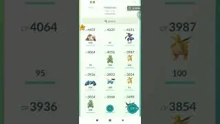 Benim en iyi pokemonlarım-My best pokemon-Pok&eacute;mon GO