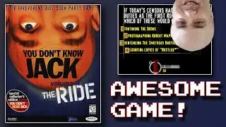 You Don't Know Jack Volume 4: The Ride (Windows, 1998) - Unboxing and Gameplay