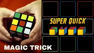 Super Quick Cube Magic Trick by Syouma and Takamiz Usui - Rubiks Cube Magic