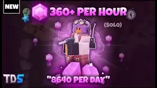 HOW TO GET ENGINEER FAST/GRIND GEMS SOLO TDS (Best Method) Roblox