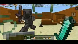 Me vs nertherite killer armor_stand with 2 skeleton