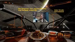 Elite Dangerous Live : Rescue Mission Thargoid attacked Station.