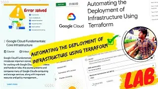 Automating the Deployment of Infrastructure Using Terraform || #qwiklabs || #Qwiklabs #googlecloud