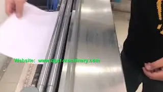Semi Automatic Latex Glue Pasting Machine YF 109 3