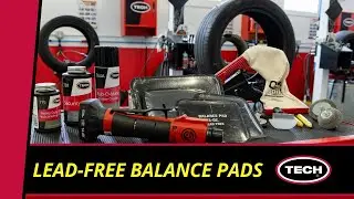 TECH Lead-Free Balance Pads | How to Balance Aircraft, OTR, Mining & Construction Tires Installation