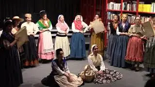 GRUPO DE CANTARES , MAÇADEIRAS do ORFEÃO UNIVERSITÁRIO DO PORTO