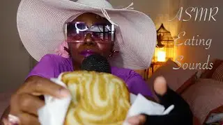 DUNKINS SEASONAL 🎃 PUMKIN LAOF ASMR EATING SOUNDS