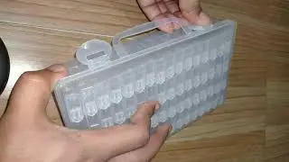 Diamond Painting Beads Storage Box 64 Grids Unboxing