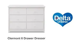 Delta Children's Clermont Dresser Vignette