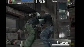 Jake Hudson Wearing These Guys Out (Urban Reign PS2)