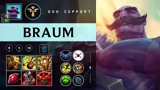 Braum Support vs Rakan - KR Diamond Patch 26.02