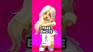 New FREE Roblox Emote You Can Get Right Now!✨ #roblox #freeemotes