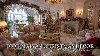 🎄Dior Maison Christmas Decor 2025 | The Art of Classic Holiday Elegance for Every Room