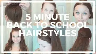 5 Minute Back To School Hairstyles For Long Hair &hearts; With Herstyler