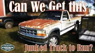 Будет ли этот сломанный Dodge Dakota снова на ходу?