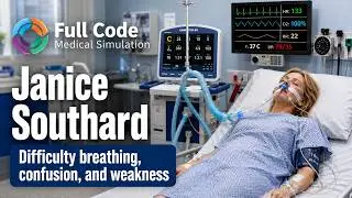 Full Code Medical Simulation #EM-6 🏥 - Difficulty breathing, confusion and weakness