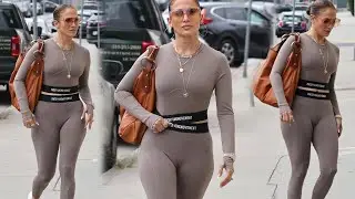 Jennifer Lopez Going to a Yoga Studio in Los Angeles | Sarva Ranjani