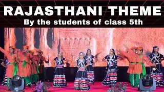 Rajasthani Dance Class 5th Nupur Convent Annual Function 2025