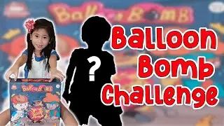 Balloon Bomb Game Challenge! Kids and family game!   |   Caielle's World of Fun