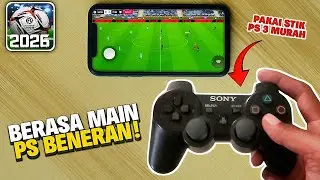 BERASA MAIN PS DONG!! mencoba main pakai Stik ps3 Murah meriah di game Football League 2026 terbaru 
